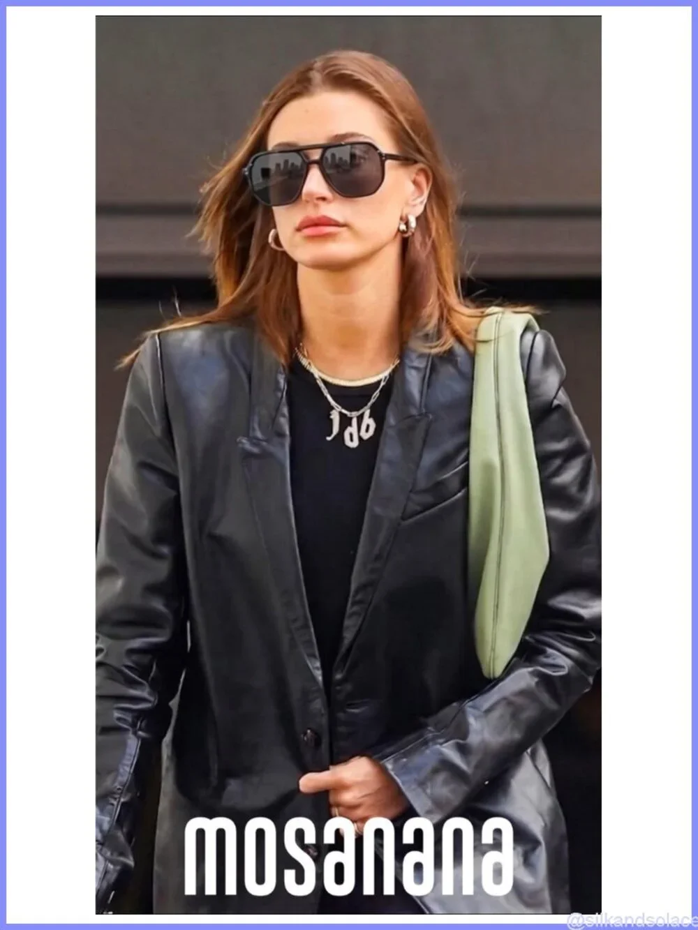 Oversized Aviator Sunglasses with Polarized UV Protection Lenses